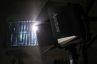 Apšvietimo Priedas - Aputure Nova P300c Šviesos Skydai su Šviesos Nutekėjimo Dangteliais