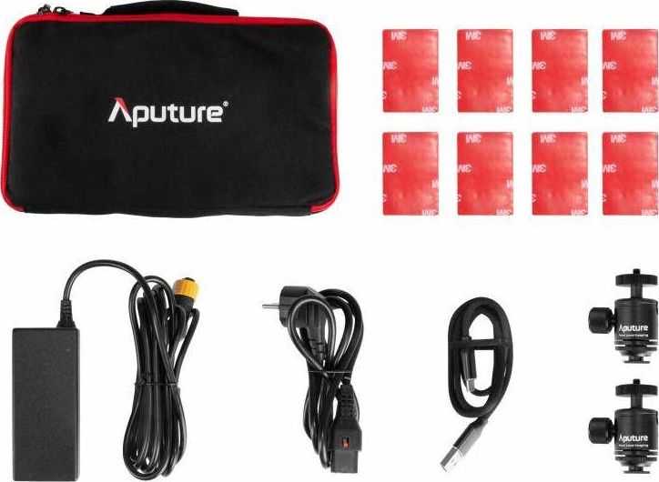 LED šviestuvų rinkinys Aputure MC Travel Kit ( 4 vnt.)