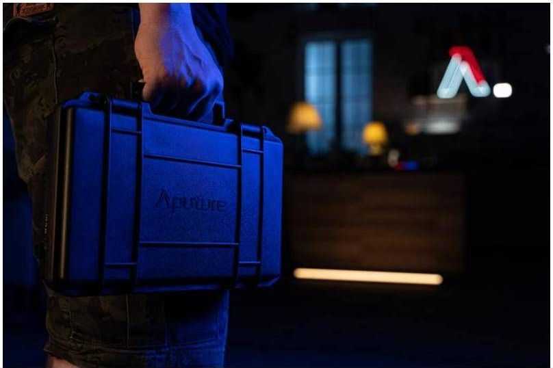 LED šviestuvų rinkinys Aputure MC Travel Kit ( 4 vnt.)