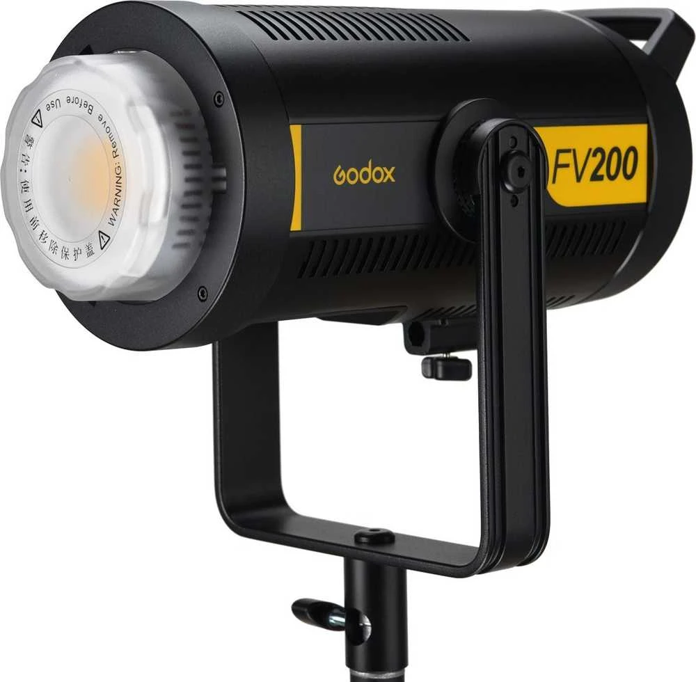 Godox FV200 didelės spartos sinchronizavimo blykstės LED lemputė