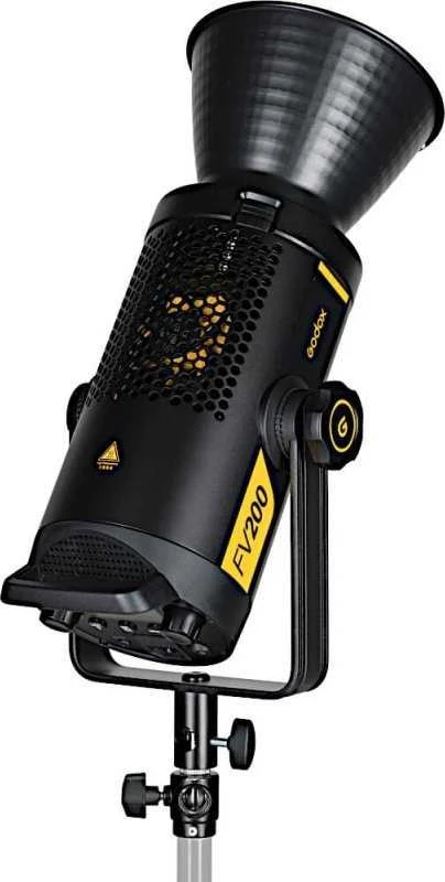 Godox FV200 didelės spartos sinchronizavimo blykstės LED lemputė