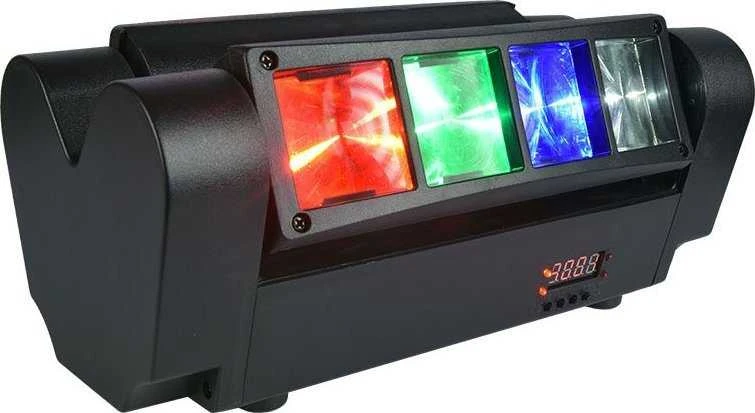 LIGHT4ME Spider MKII Turbo - 8x3W RGBW LED efektas