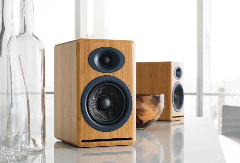 Kompiuterio kolonėlės Kolumna AudioEngine P4 GŁOŚNIKI PASYWNE (bambusowy)