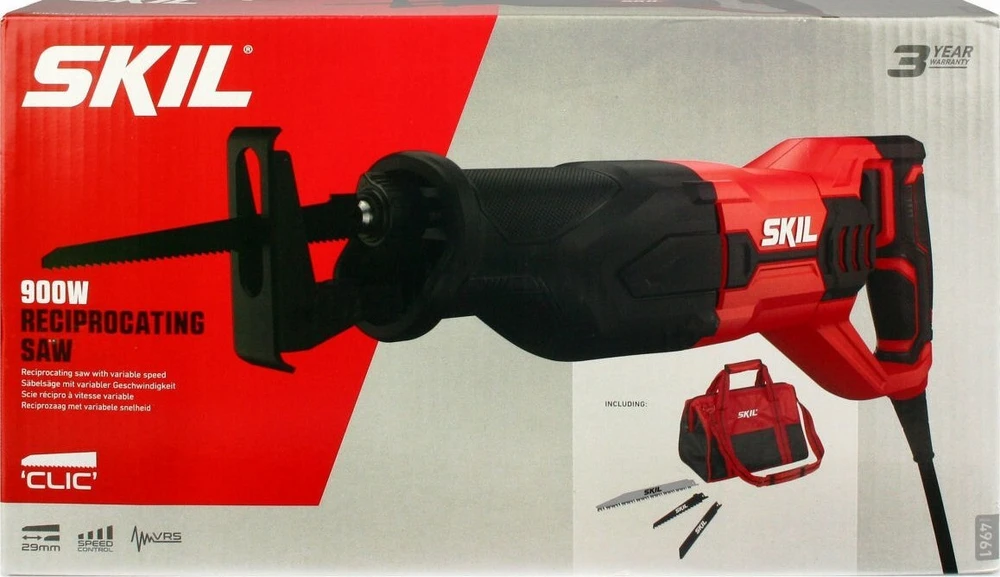 Skil Red Carruzzo SAW RECIPROCATING 4961AA 900W