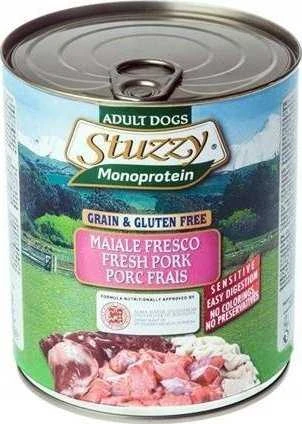 STUZZY Monoprotein Pork - wet dog food - 800g