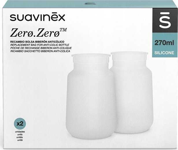 SUAVINEX SILIKONINIS MAIŠĖLIS NULINIAM BUTELIUI 270ML
