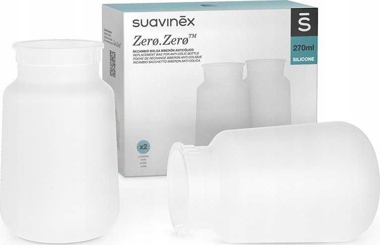 SUAVINEX SILIKONINIS MAIŠĖLIS NULINIAM BUTELIUI 270ML