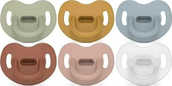 Suavinex 308078-PACTON 100 % SILIKONINIS ANATOMICAL SX PRO/6-18M/ŽALIAS/NAUJAS, VISIŠKAI IŠ SILIKONINIŲ ĮTVARŲ