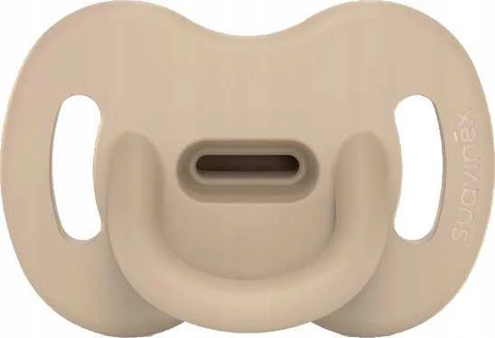 SUAVINEX SIMETRINIS FIZIOLOGINIS SILIKONINIS ČIULPTUKAS SX PRO, 6-18 MĖN., ESSENCE BEIGE