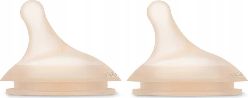 Suavinex 308682-ZERO ZERO/LĖTOS TEKĖJIMO BUTELIŲ SŪKULIAI, 2 vnt.