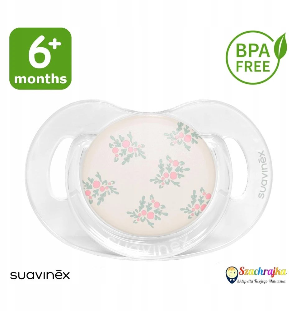 Suavinex 308932-PHYSIOLOGICAL čiulptukas SX PRO SILICONE 6-18M Rožinis POETRY