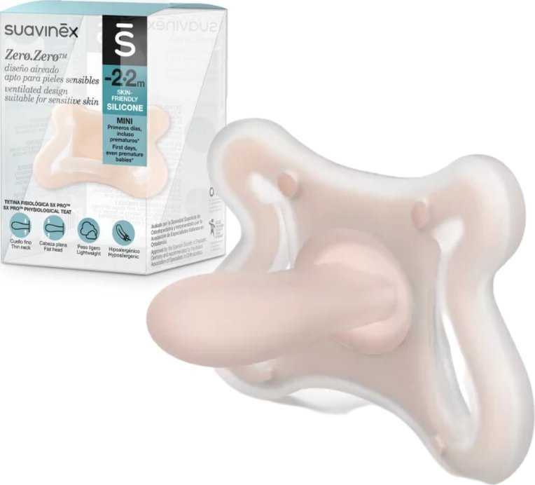 Suavinex Zero Physio čiulptukas 0-2 m