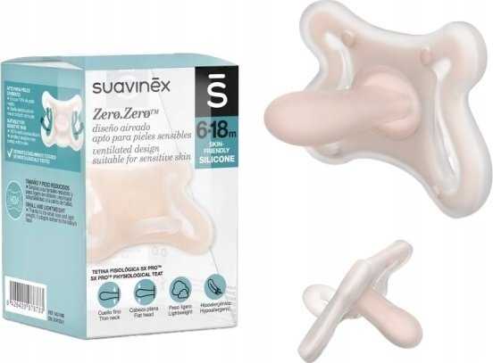 Suavinex čiulptukas Zero Zero Physio 6-18m