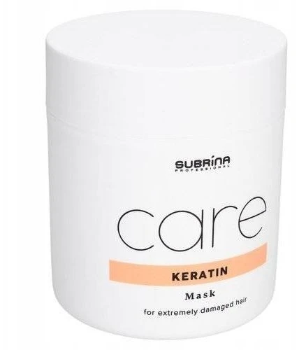 Subrina Professional Subrina Care Keratin Maska do silnie zniszczonych włosów, 500ml