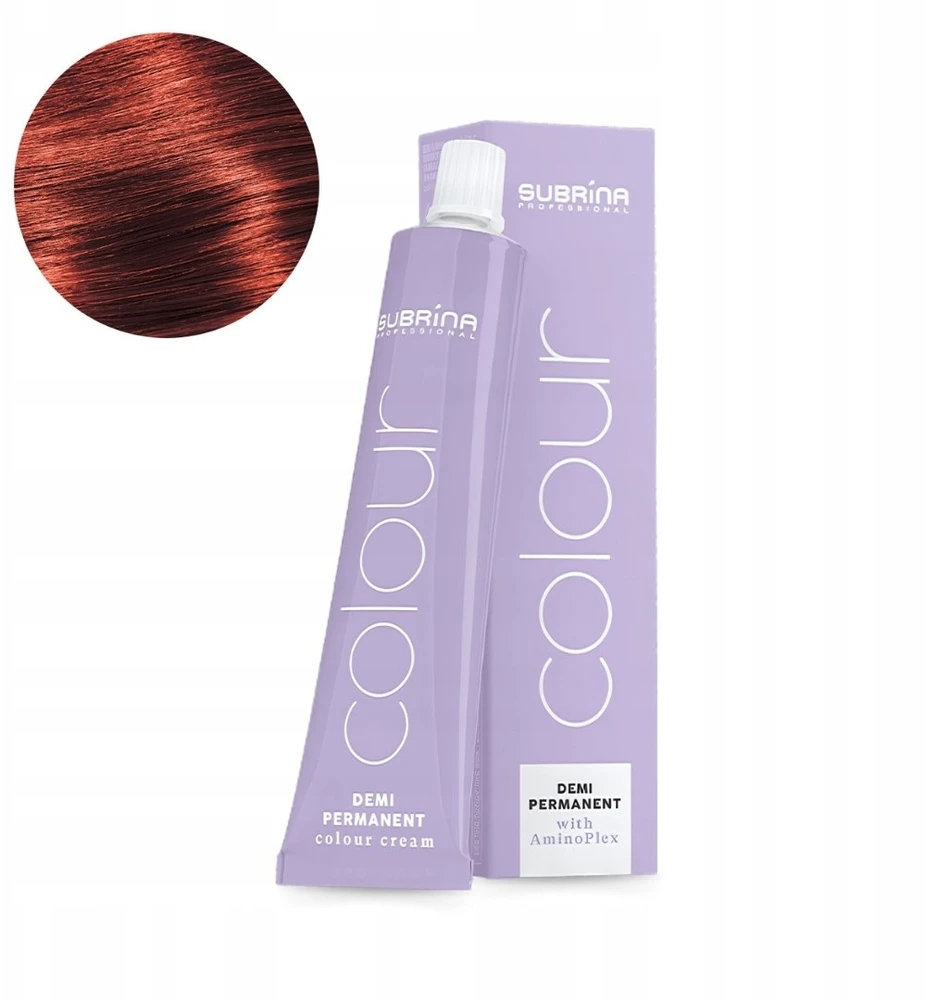 Subrina Professional , , Amino Plex, Demi-Permanent Hair Dye, 6/54 , 60 ml For Women