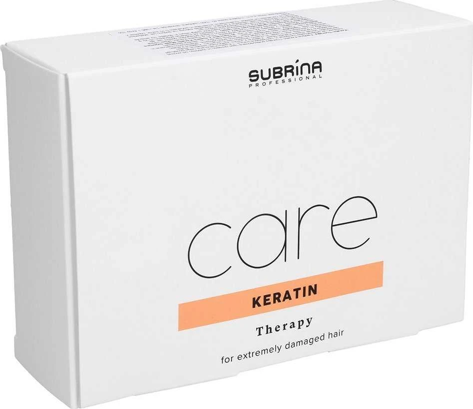 Rinkinys „Subrina Professional Care“ keratino plaukų serumas stiprinimui, 6 vnt., 10 ml