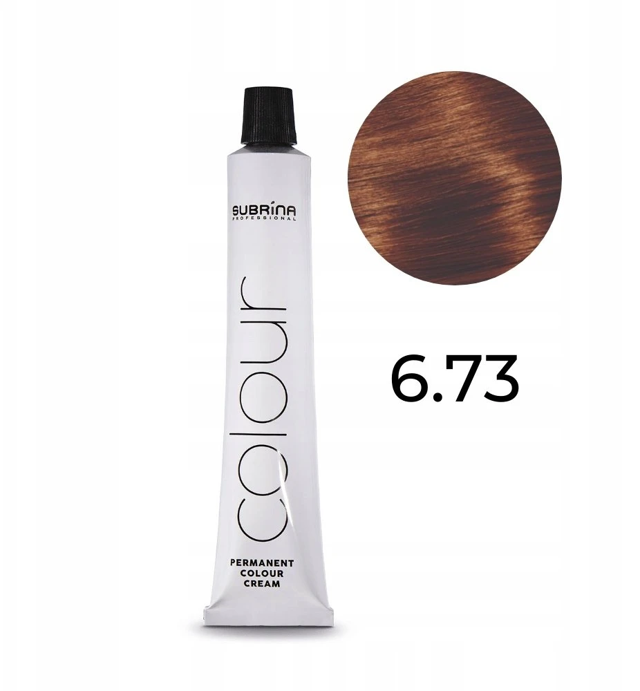 Subrina Professional , Essential Colour, Permanent Hair Dye, 6/73 Dark Auburn Skirtas šviesiems plaukams, 100 ml For Women