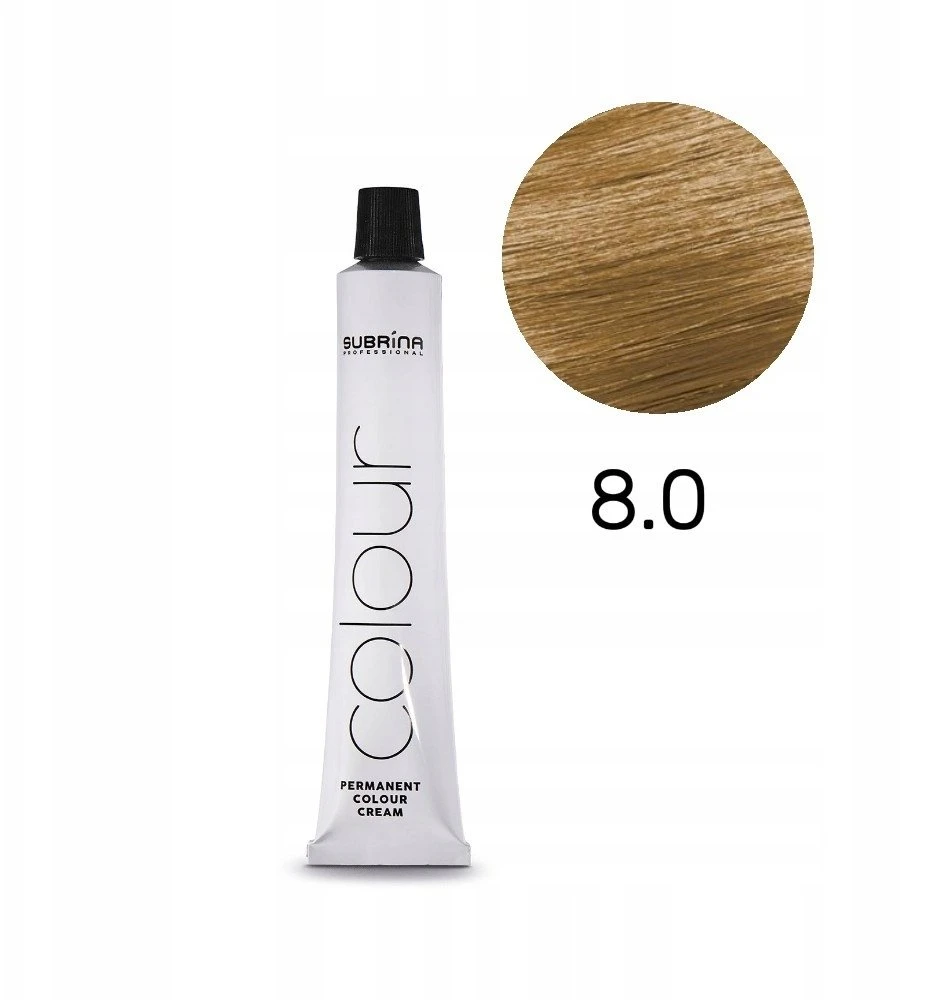 Subrina Professional, Essential Colour, ilgalaikiai plaukų dažai, 8/0, 100 ml