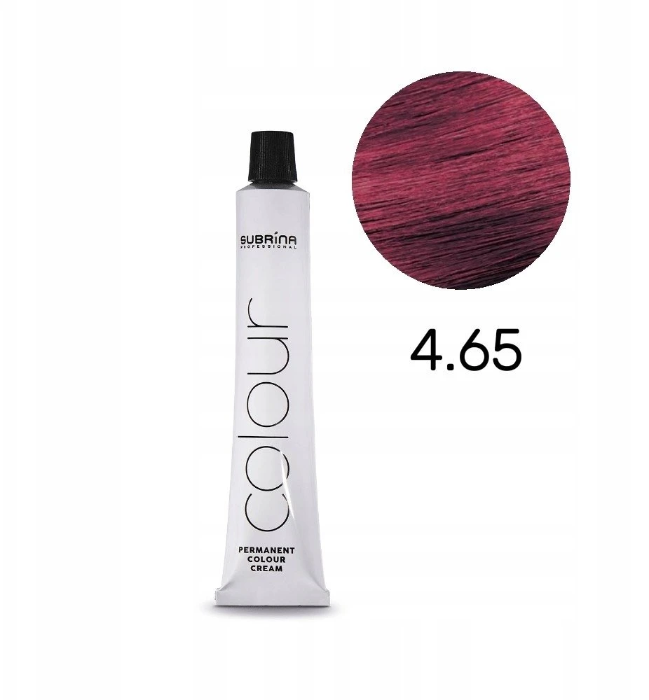 Subrina Professional , Essential Colour, Permanent Hair Dye, 4/65 , 100 ml For Women