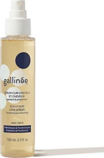 „Gallinee Hair Care“ prebiotikų ir postbiotikų plaukų serumas, raminantis, 100 ml