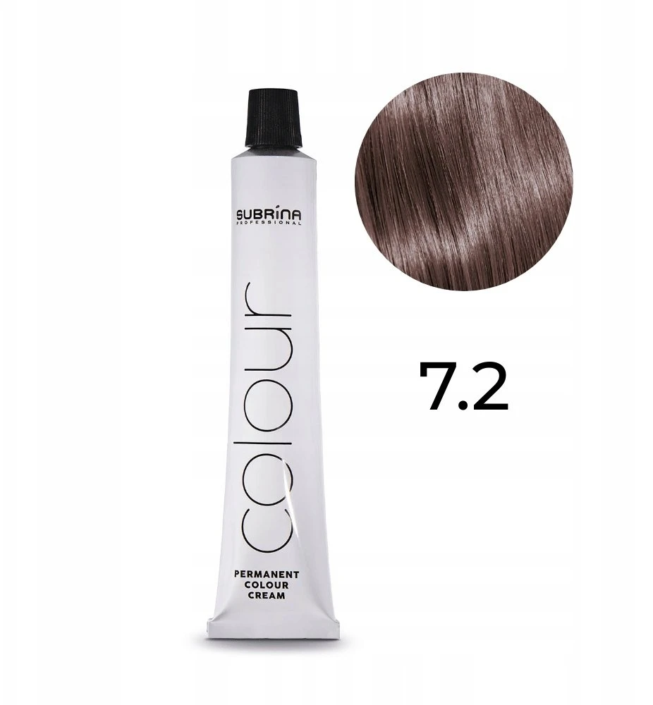 Subrina Professional , Permanent Colour, Permanent Hair Dye, 7/2 Pearl, 100 ml Unisex