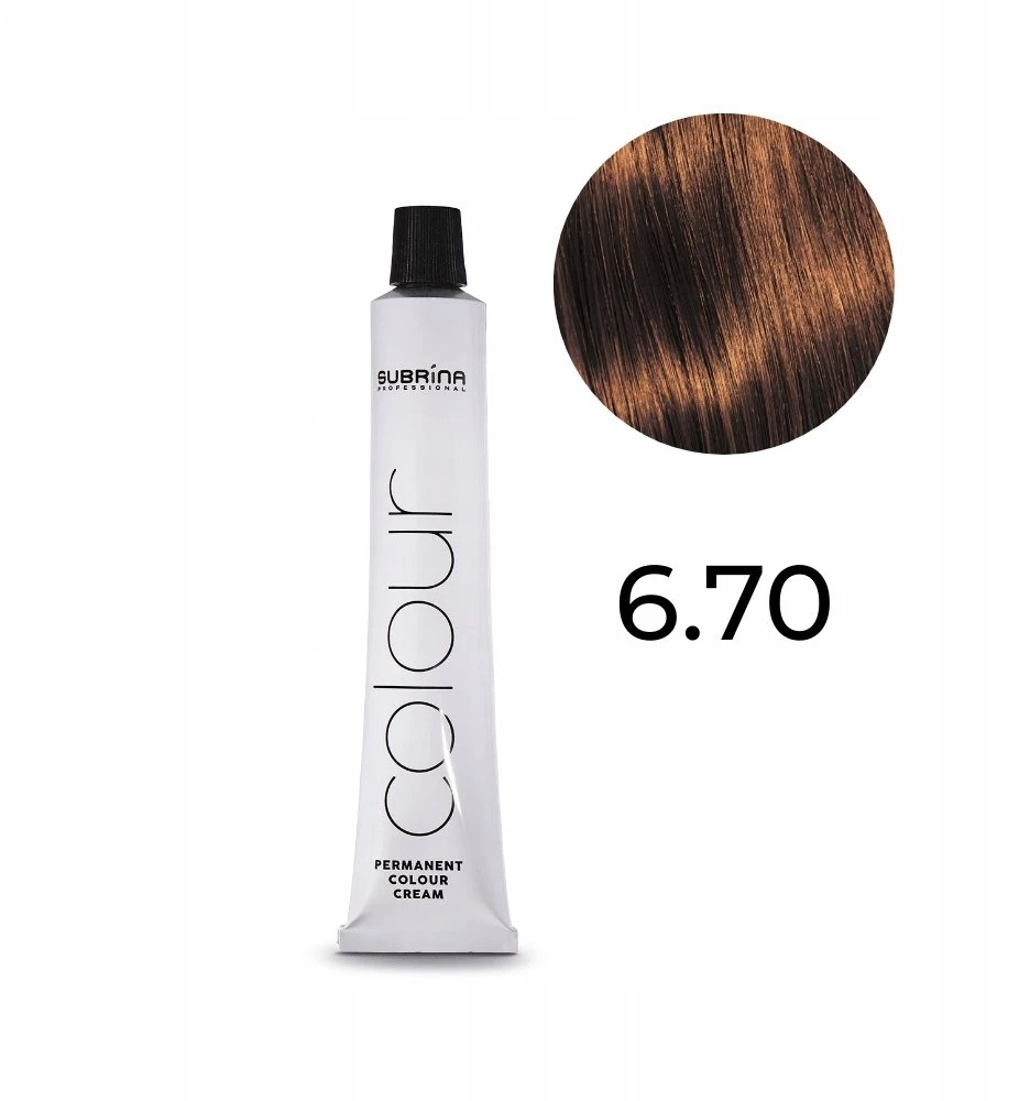 Subrina Professional Subrina Professional, Essential Colour, Permanent Hair Dye, 6/7 Tamsus kaštonas Skirtas šviesiems plaukams, 100 ml Moterims