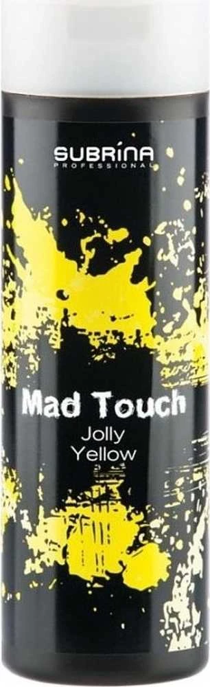 Subrina Professional, Mad Touch, Plaukų dažymo gelis, Tiesioginiam dažymui, Jolly Geltona, 200 ml