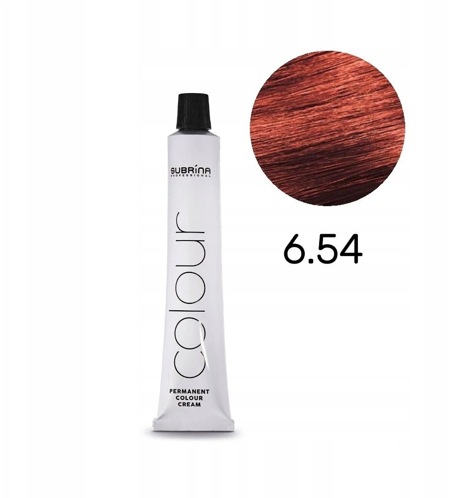 Subrina Professional Subrina Professional, Vibrant, Permanent Hair Dye, 6/54 Dark Skirtas šviesiems plaukams - Chilli, 100 ml Unisex