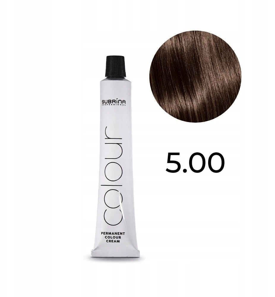 Subrina Professional , Essential Colour, Permanent Hair Dye, 5/00 Light Natural Warm Brown, 100 ml For Women