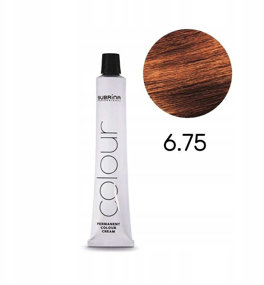 Subrina Professional , Essential Colour, Permanent Hair Dye, 6/75 Dark Skirtas šviesiems plaukams Chestnut Raudona, 100 ml For Women