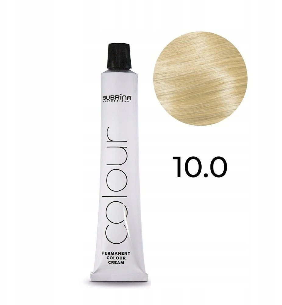 Subrina Professional Subrina Professional, Permanent Colour, Permanent Hair Dye, 10/0 , 100 ml For Women