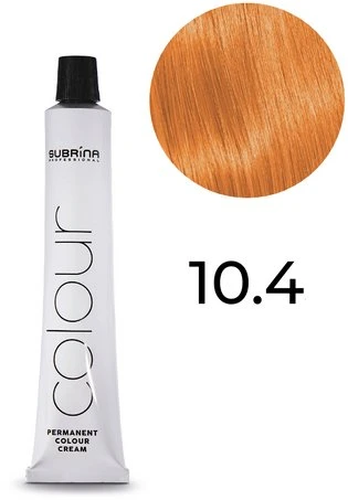 Subrina Professional Subrina Professional, Vibrant Colour, Permanent Hair Dye, 10/4 Golden Very Light Blond, 100 ml For Women