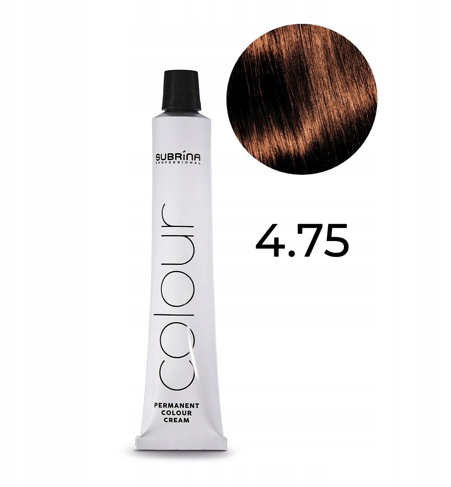 Subrina Professional , Essential Colour, Permanent Hair Dye, 4/75 Chestnut Medium Coral, 100 ml For Women