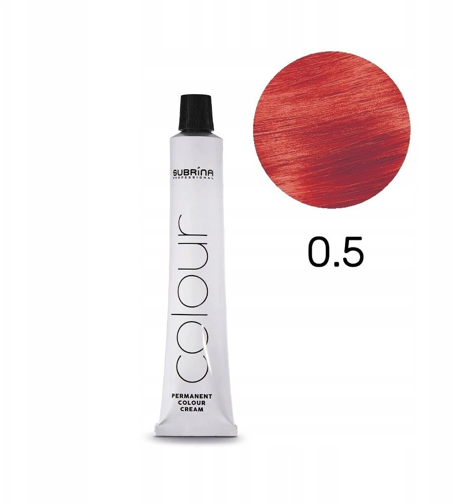 Subrina Professional Vibrant Permanent Hair Dye 0/5 Raudona 100 ml Unisex