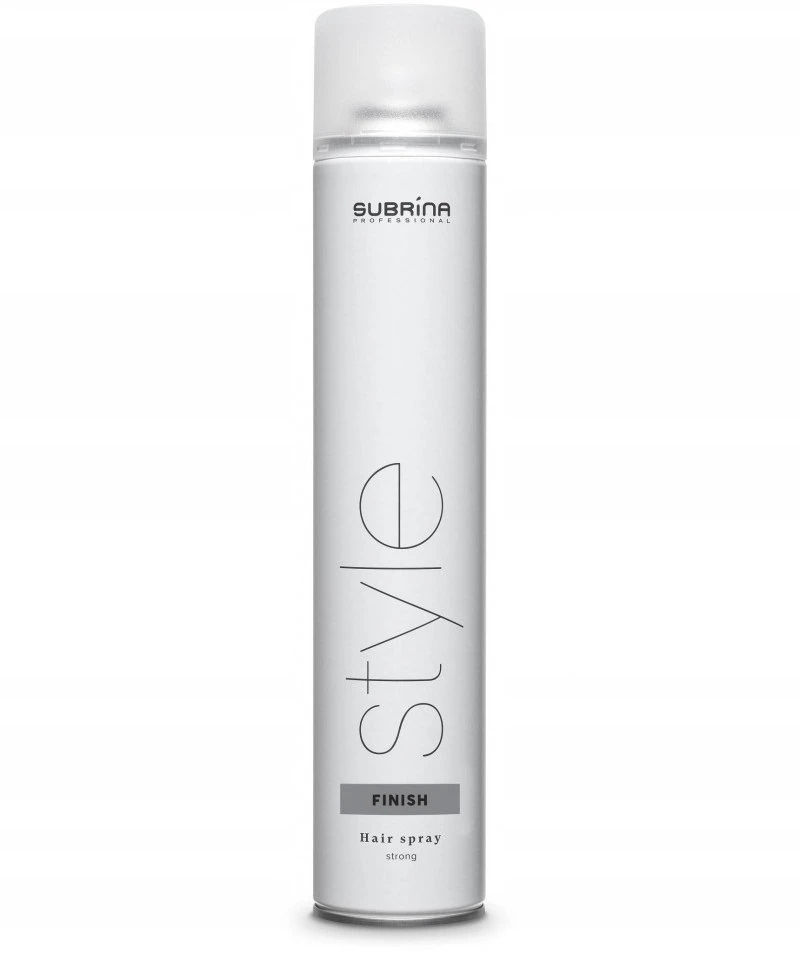 Subrina Professional Subrina Subrina Style Finish stipraus poveikio plaukų lakas, 500 ml
