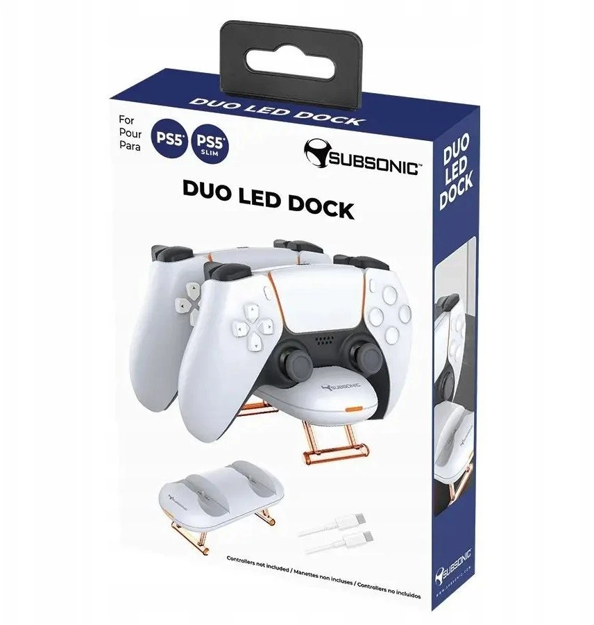„Subsonic Duo“ LED dokas – PS5/PS5 Slim