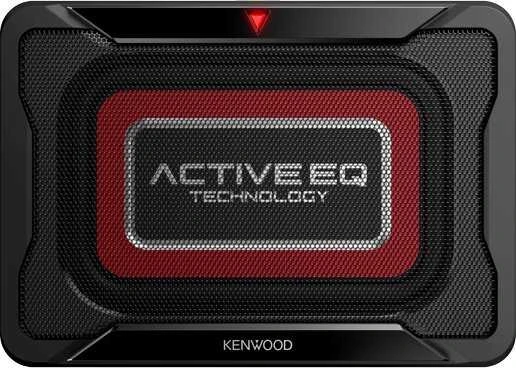 „Kenwood Electronics KSC-PSW7EQ“ automobilio žemų dažnių garsiakalbis, iš anksto įkrautas, 160 W
