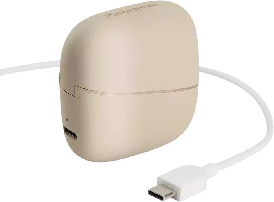 „Panasonic“ belaidės ausinės RB-F10DE-C, smėlio spalvos