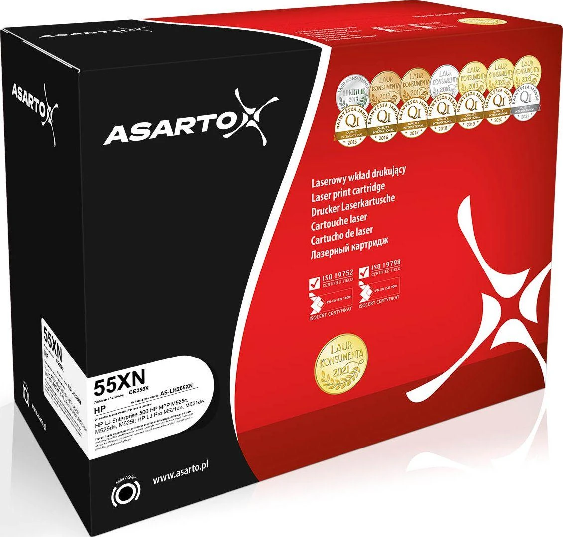 Toneris Asarto Juodas pakeitimas 55X (AS- LH255XN)