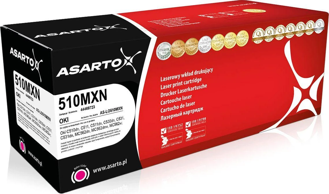 Toneris Asarto Magentos pakeitimas 44469723 (AS- LO510MXN)