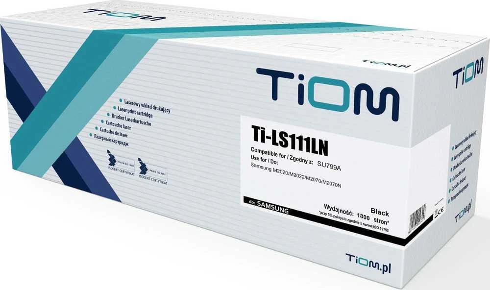 Suderinama Tiom Juodas tonerio kasetė MLT-D111L (Ti-LS111LN)