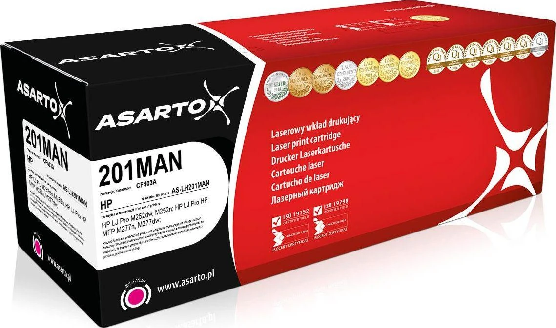 Tonerio Asarto Magentos pakeitimas 201A (AS- LH201MAN)