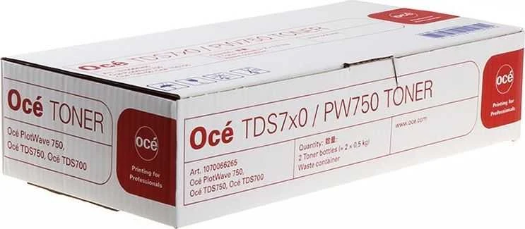Océ Kit TDS700 1070066265 (1060047449) (1060099404)(6362B001) incl. 2 Bottles + Contai, juoda kasetė