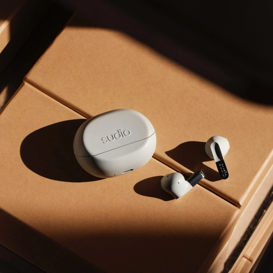 Ausinės Sudio Earbuds | N3 | Bluetooth | On-ear | Mikrofonas | Misty Mėlyna | Belaidės