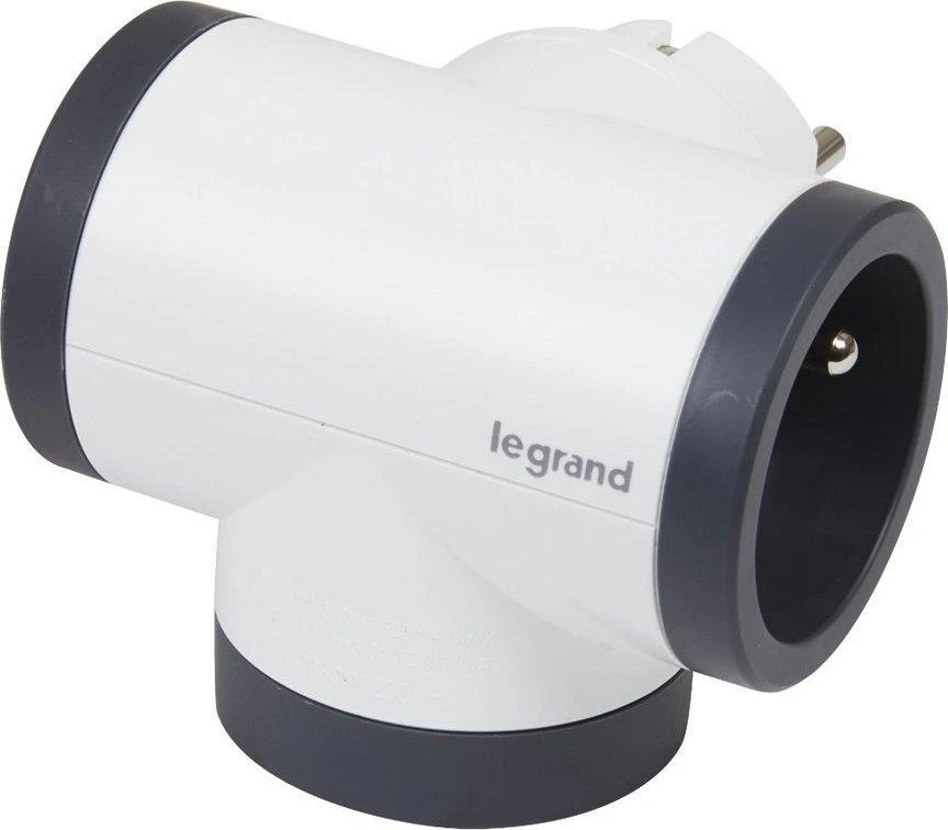 Legrand Rotacinis skirstytuvas 2xp+su + USB ac-b/c