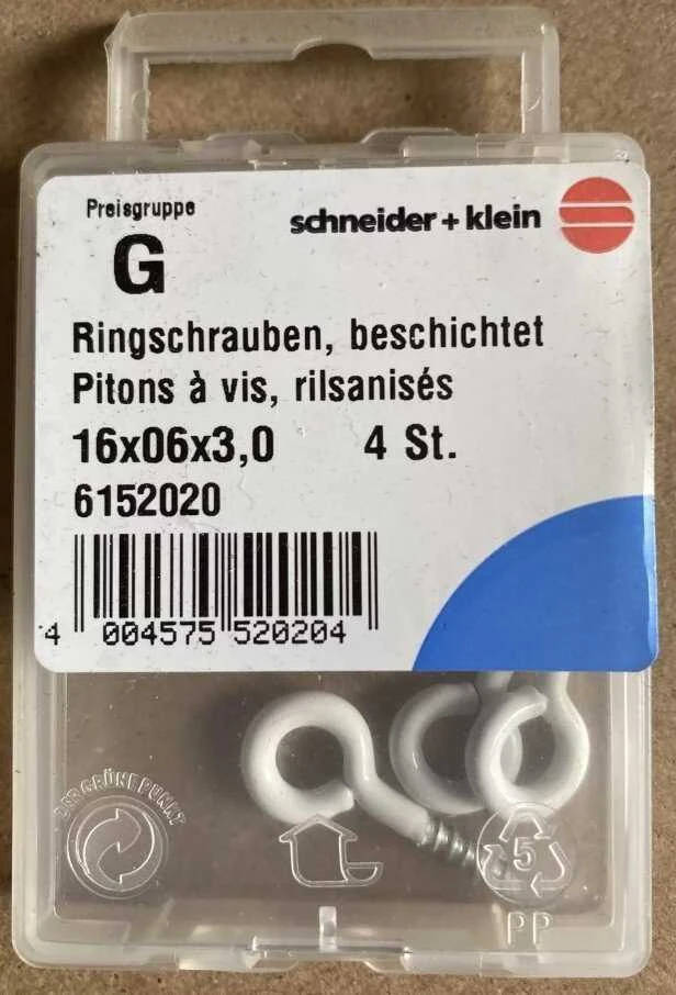 Kilpos Suki, 16 x 6 x 2.8 x 13 mm, 4 vnt.