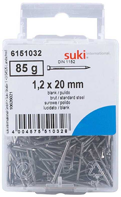 SUKI Dailylenčių vinys, 1.2 x 20 mm, 85 g