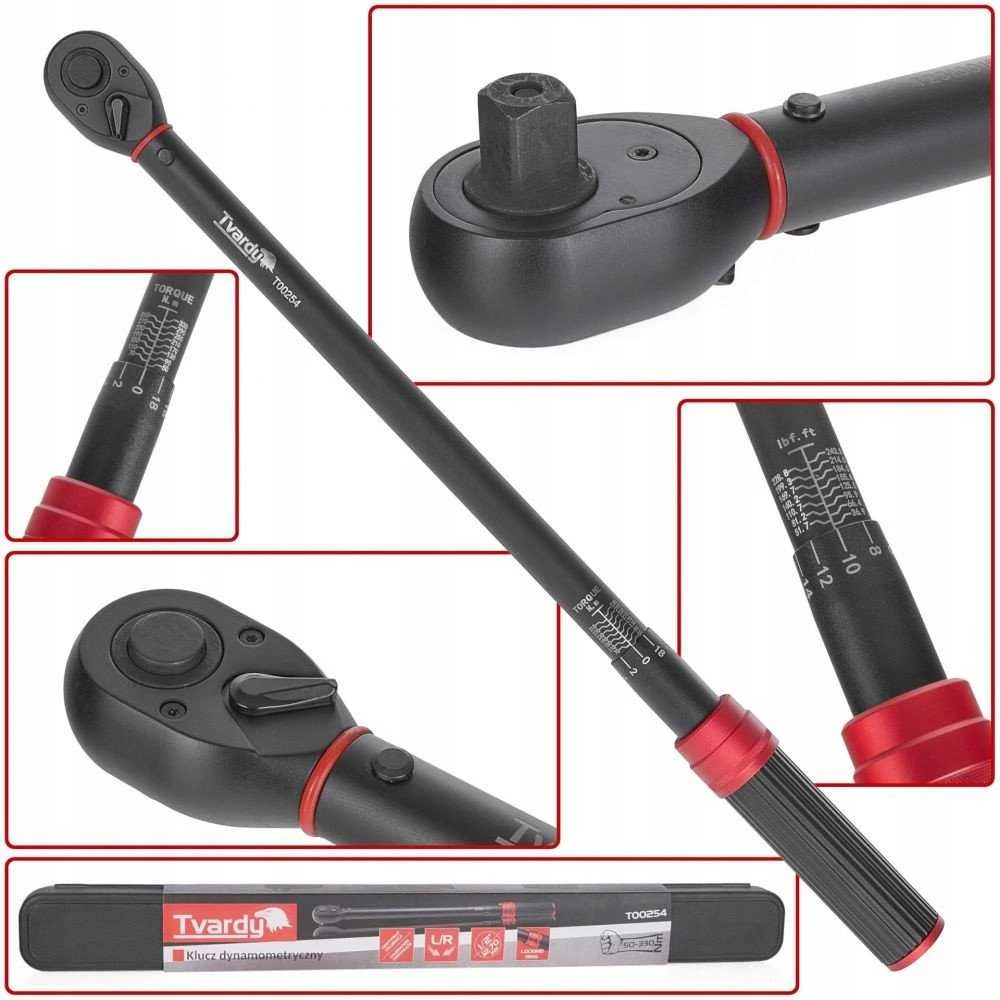 TVARDY įrankių rinkinys 1/2" sukimo momento raktas 50-330Nm TVARDY (6)