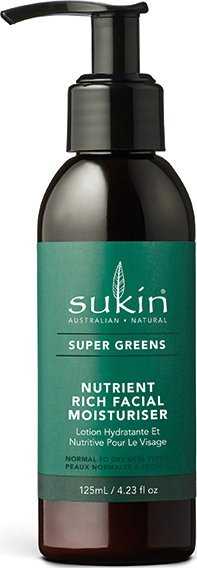 Sukin Super Greens Detoksikuojantis ir drėkinantis veido kremas 125ml