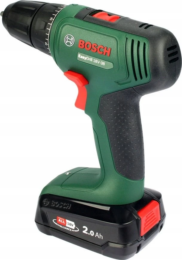Bosch akumuliatorinis suktuvas EasyDrill 18V-40, 2x1,5Ah, dėklas 06039D8002